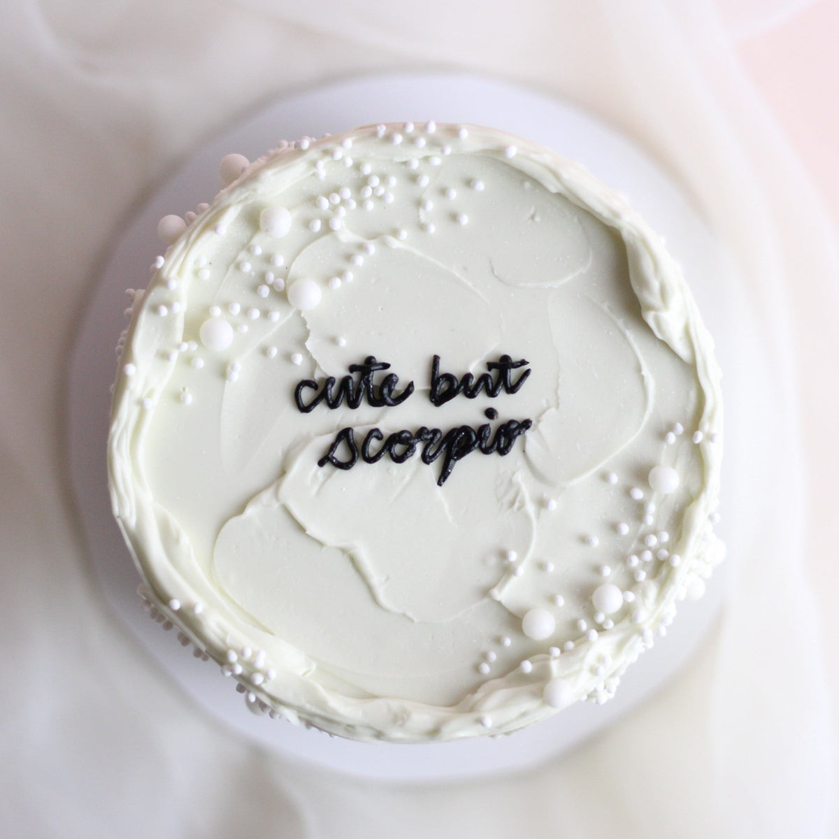 Cute, but scorpio - on our white on white color scheme