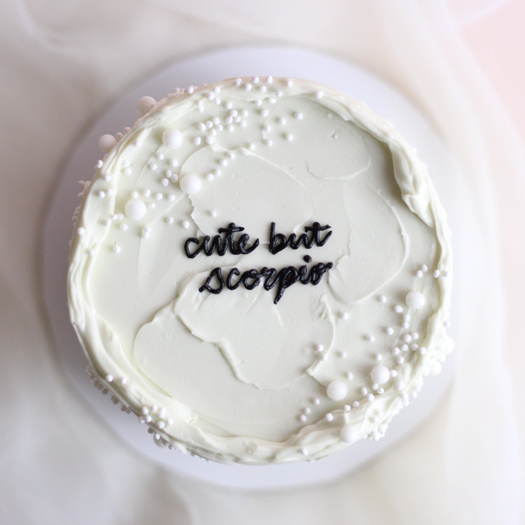 Cute, but scorpio - on our white on white color scheme