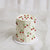 Meet our cherry cake! decorated with textured white base and tiny hand-painted cherries all over it! A bit vintage and a lot cute <3