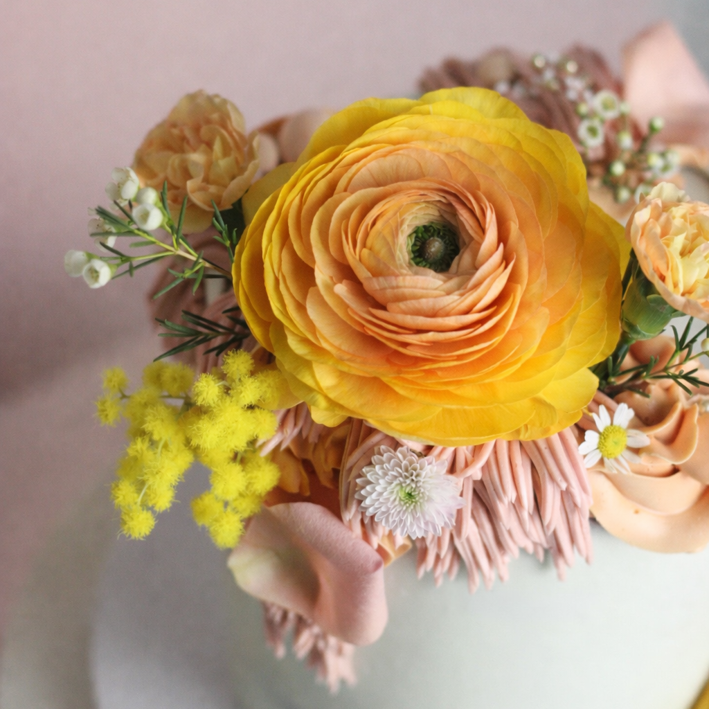 Floral cake - perfect guests at your Easter table