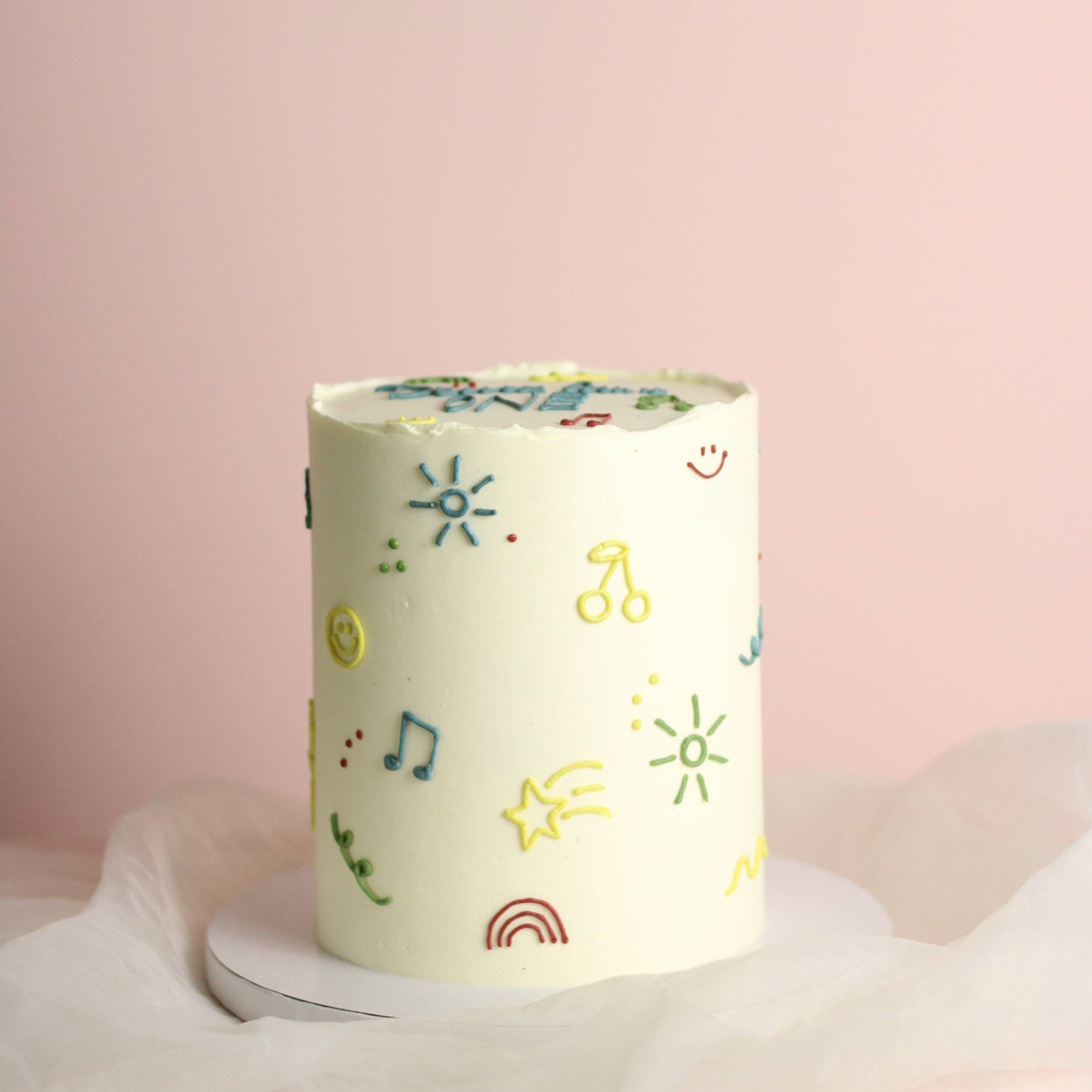 Custom Cake for Tatiana ❤️