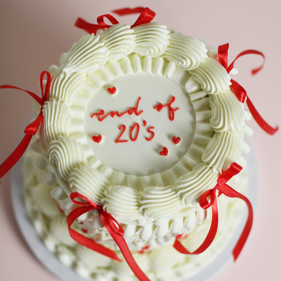 End of 20s vintage birthday cake (Berlin´s favorite!)