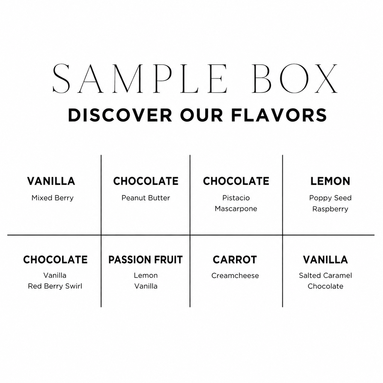 SAMPLE BOX (from October)