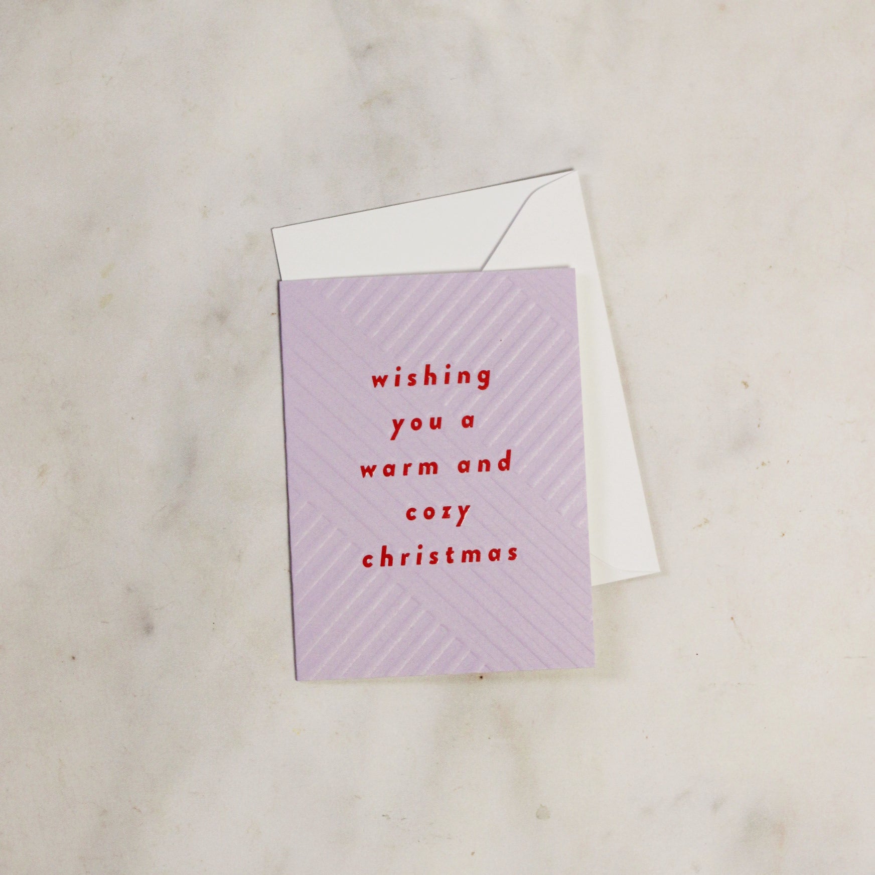 Wishing you a warm and cozy Christmas Card