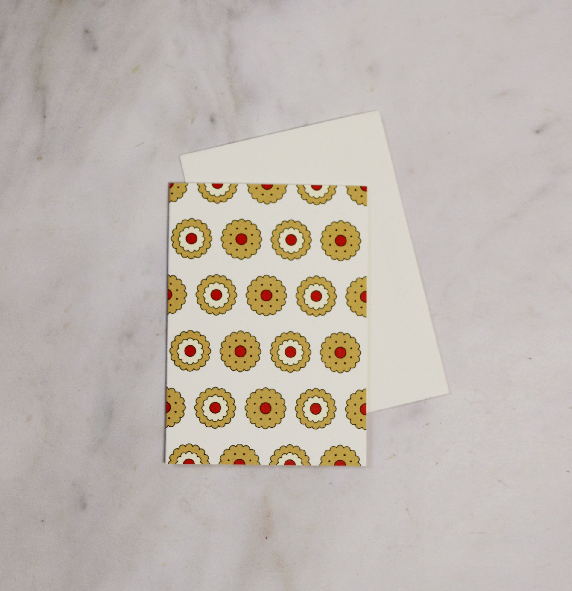 Christmas Cookie Print Greeting Card
