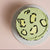 Hand painted customized LEO pattern cake - pastel tones, keep it wild birthday