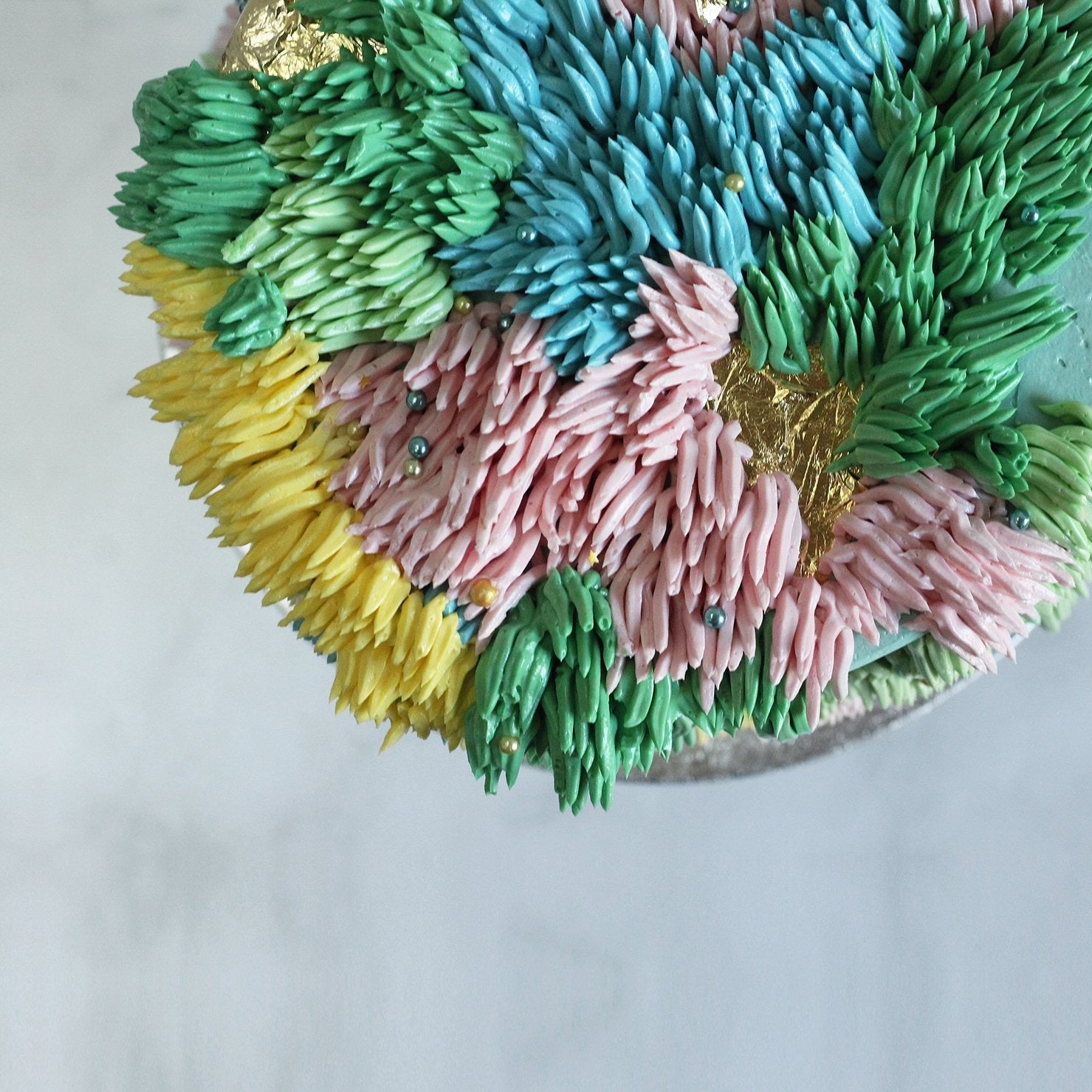 The colorful Shag Cake is designed to bring fun to any gathering.