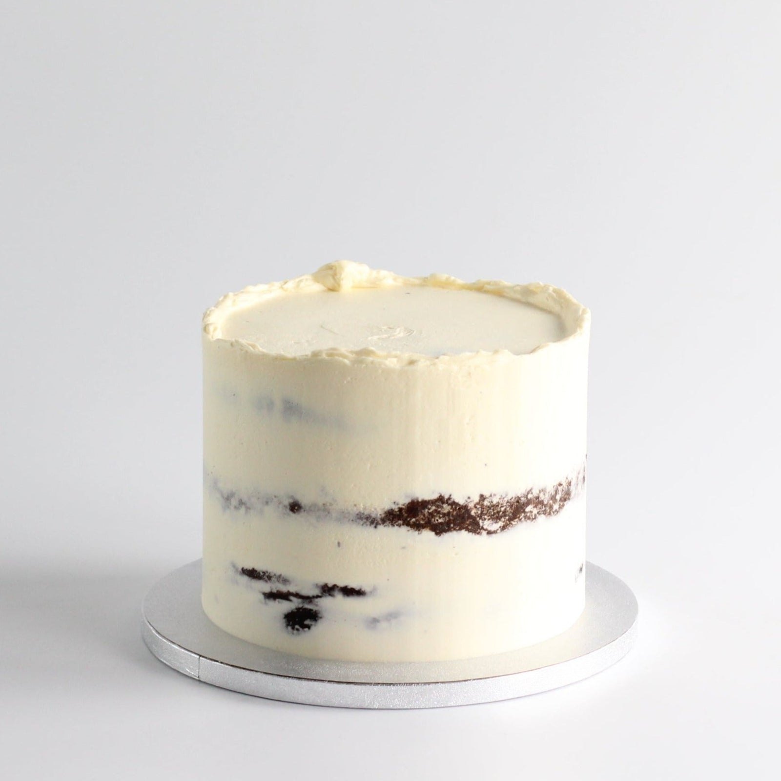 NAKED cake - simple design with a thin buttercream layer