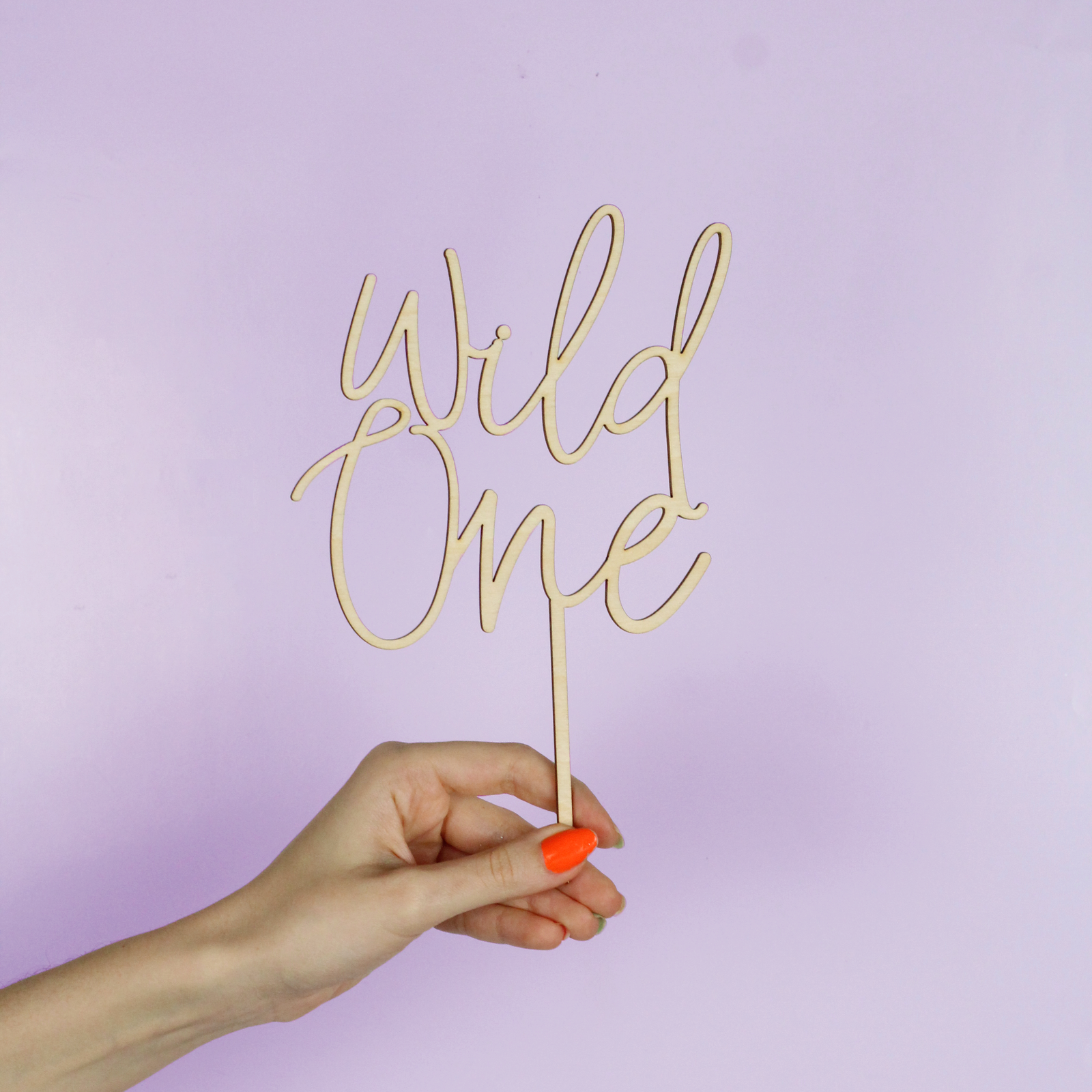 "Wild One" Cake Topper